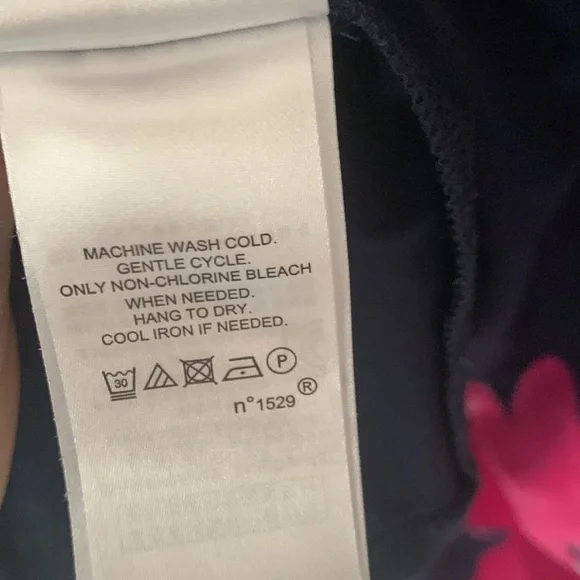 Lauren Ralph Lauren Flutter-Sleeve Floral Dress - Size 18 - Picture 8 of 12